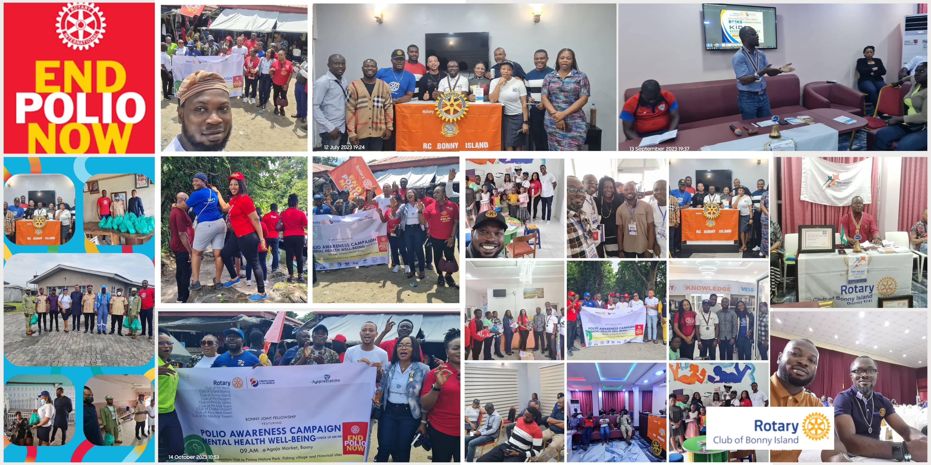 Rotary Club of Bonny Island community service